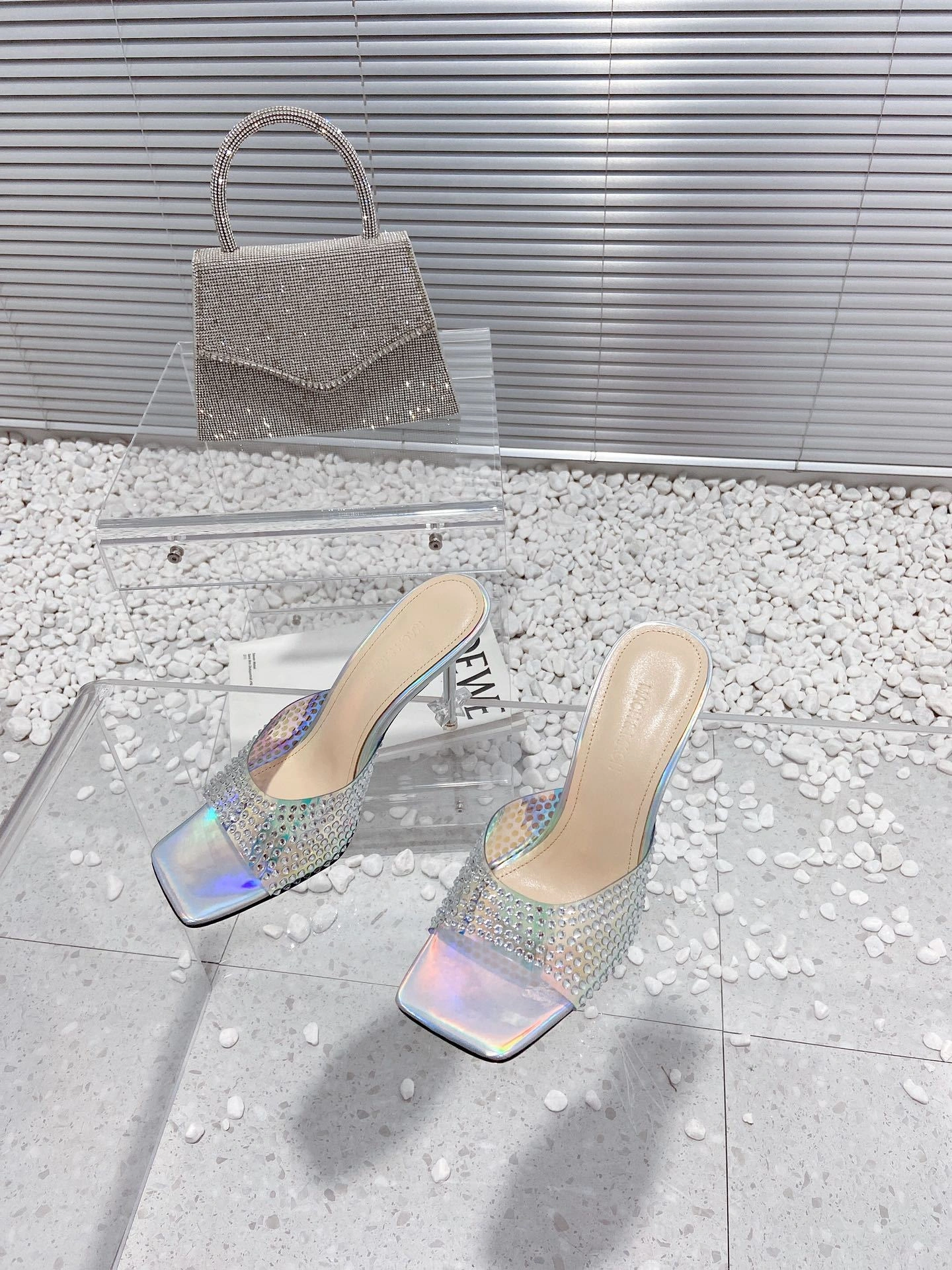 coco-- FW22S0105IRI001 8.5cm Heel height item:C-X000E1116